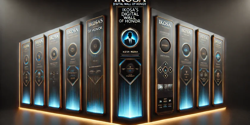 IKOSA's Digital Wall of Honor