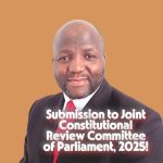 Submission to Joint Constitutional Review Committee of Parliament